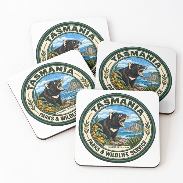 Item preview, Tasmania Parks & Wildlife Service Tasmanian Devil Australia National Park Conservation Travel designed and sold by JasonStars123.