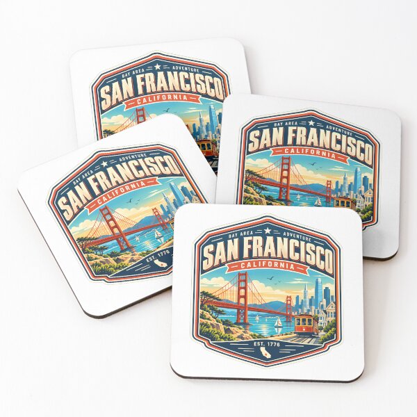 Item preview, San Francisco California Bay Area Adventure Est 1776 City Travel designed and sold by JonesFlora2025.