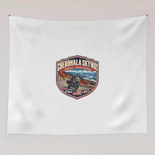 Item preview, Cherohala Skyway Tennessee North Carolina Motorcycle Scenic Drive designed and sold by Simsimah26Parks.