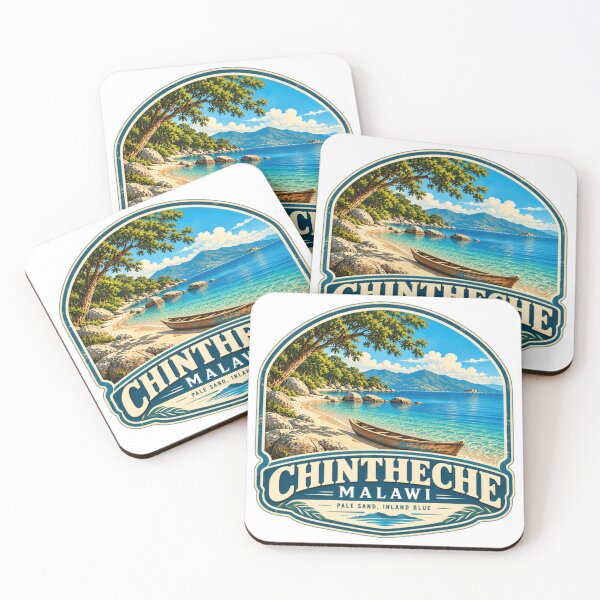 Item preview, Chintheche Malawi Pale Sand Inland Blue African Travel Vacation Destination designed and sold by Simsimah26Parks.