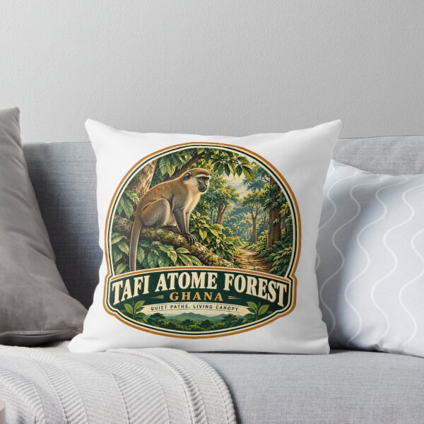 Item preview, Tafi Atome Forest Ghana Monkey Sanctuary Wildlife Traveler Quiet Paths Living Canopy designed and sold by Simsimah26Parks.