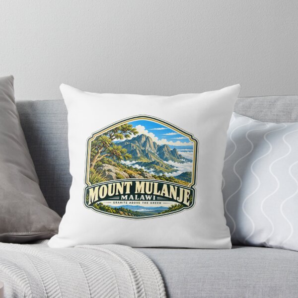 Item preview, Mount Mulanje Malawi Granite Above The Green African Mountain Travel Hiking Souvenir designed and sold by AncientClouds25.