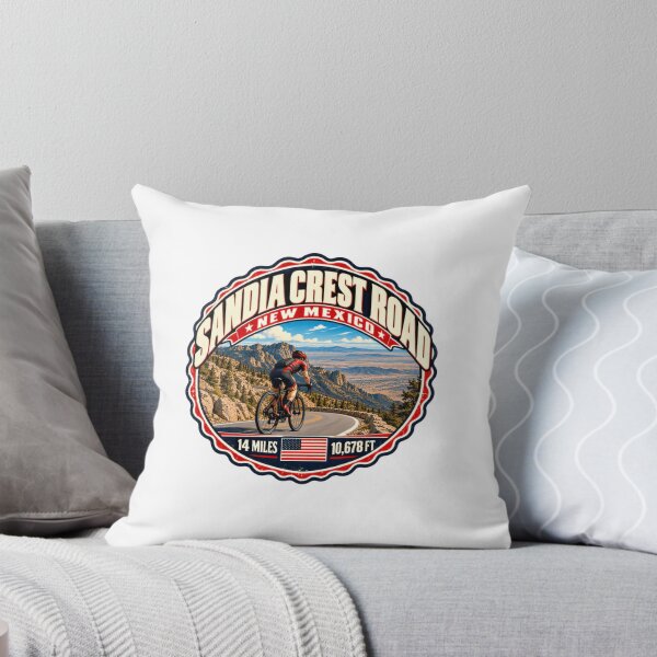 Item preview, Sandia Crest Road New Mexico Cycling Challenge Biker Ascent designed and sold by AncientClouds25.