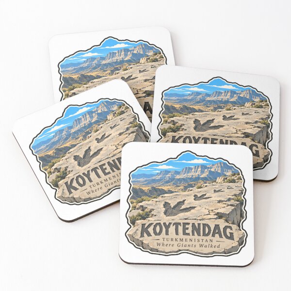 Item preview, Koytendag Turkmenistan Where Giants Walked Dinosaur Paleontology Travel Geology designed and sold by NeedForParks.