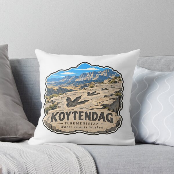 Item preview, Koytendag Turkmenistan Where Giants Walked Dinosaur Paleontology Travel Geology designed and sold by NeedForParks.