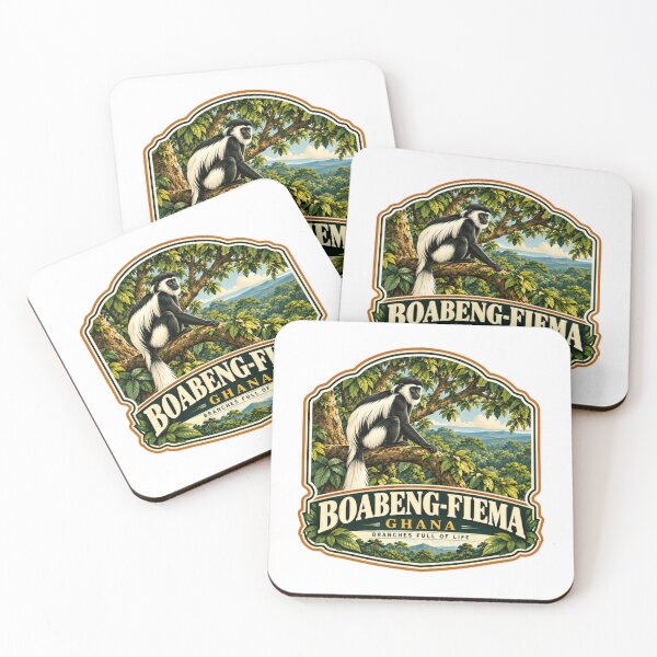 Item preview, Boabeng-Fiema Ghana Branches Full Of Life Colobus Monkey Sanctuary Wildlife Travel designed and sold by AncientClouds25.