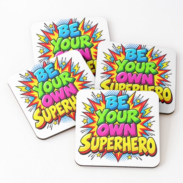 Item preview, Be Your Own Superhero Colorful Retro Comic Pop Art designed and sold by KireVeronica.
