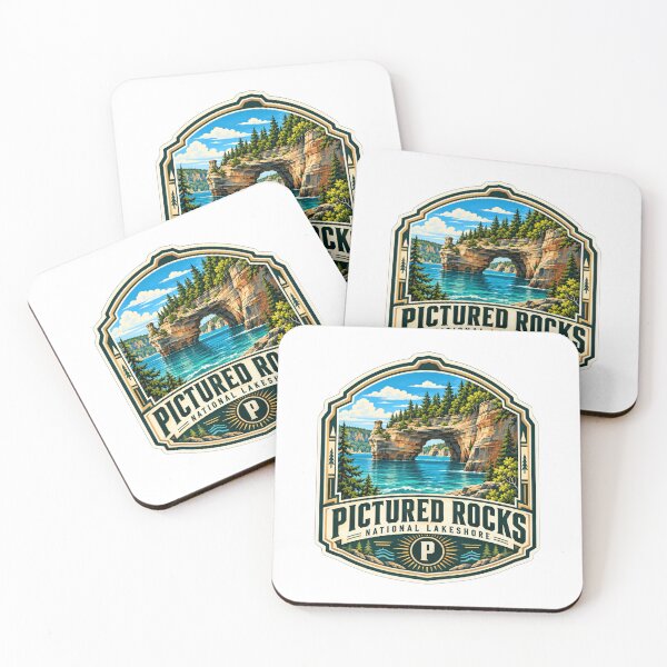 Item preview, Pictured Rocks National Lakeshore Michigan Travel Outdoors designed and sold by kristyparkStar3.