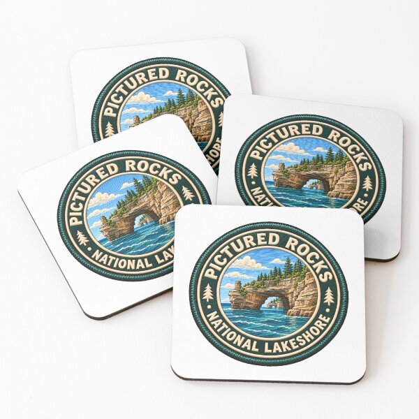 Item preview, Pictured Rocks National Lakeshore National Park Travel Souvenir designed and sold by kristyparkStar3.