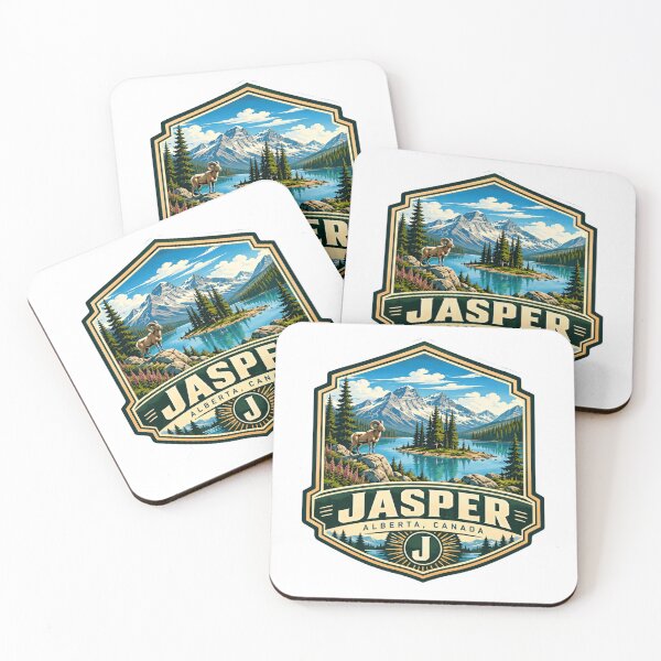 Item preview, Jasper Alberta Canada National Park Travel Souvenir designed and sold by ManilStuck237.