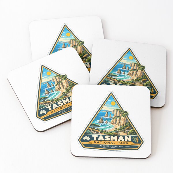 Item preview, Tasman National Park Tasmania Australia Travel Explorer Vacation Souvenir designed and sold by kristyparkStar3.
