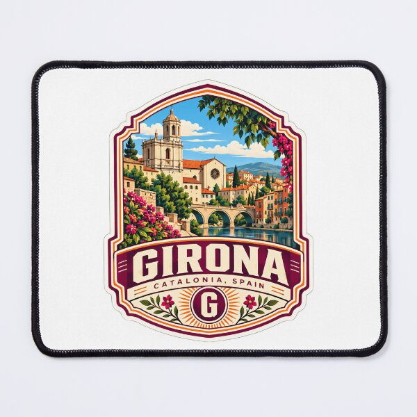 Item preview, Girona Catalonia Spain Travel City Destination designed and sold by NightGlyph.