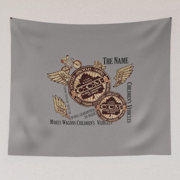 Item preview, Vintage CCM Bicycles Crest Winged Retro Cycle-68 designed and sold by AlexanGrimmer.