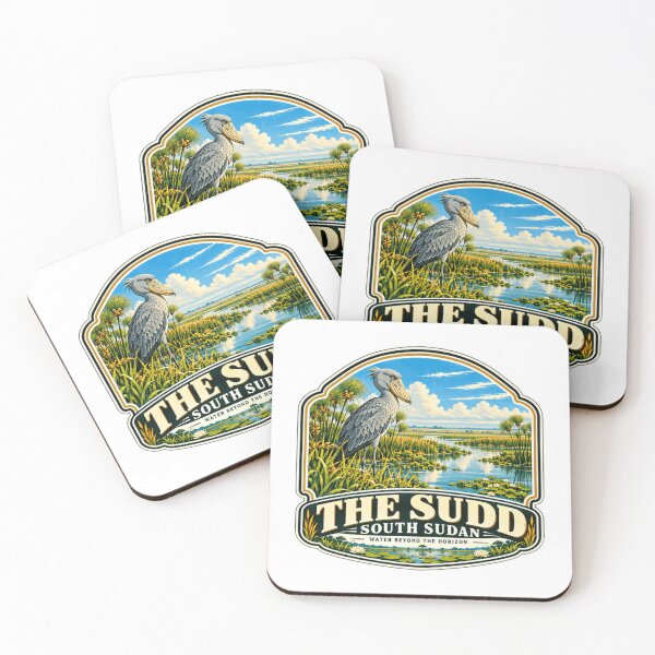 Item preview, The Sudd South Sudan Water Beyond The Horizon Shoebill Birdwatching African Wildlife designed and sold by AncientClouds25.
