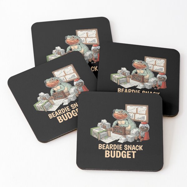 Item preview, Beardie Snack Budget Funny Accountant Bearded Dragon Business Design designed and sold by Ostericaimusa.