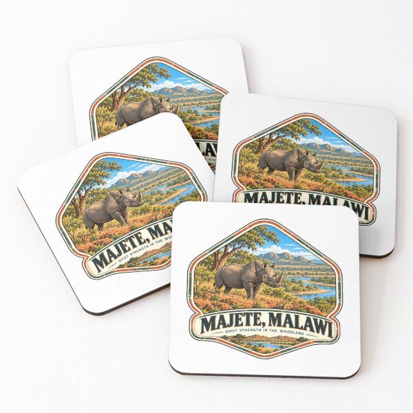 Item preview, Majete, Malawi Quiet Strength In The Woodland Rhino African Safari Wildlife Travel designed and sold by AncientClouds25.