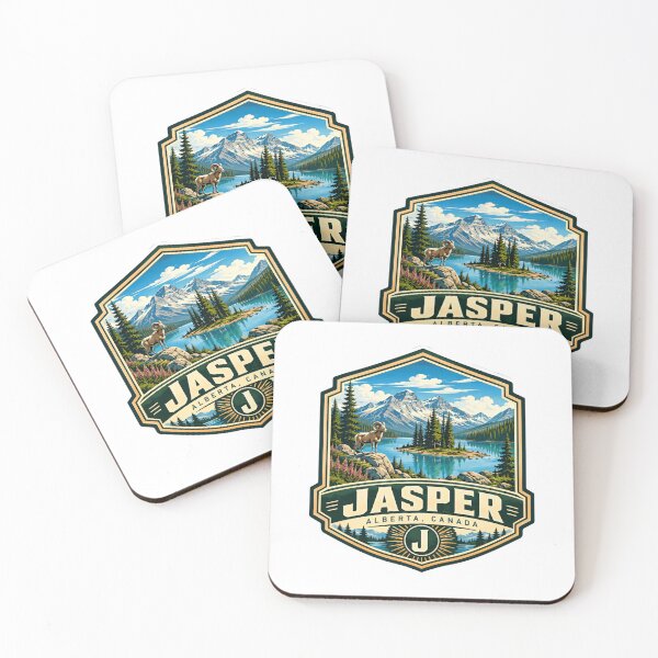 Item preview, Jasper Alberta Canada National Park Travel Souvenir designed and sold by kristyparkStar3.