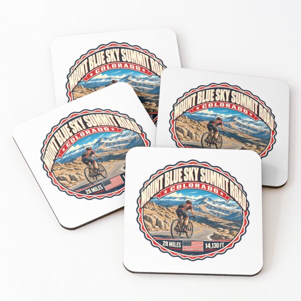 Item preview, Mount Blue Sky Summit Road Colorado Cycling Mountain Climb For Cyclists designed and sold by AncientClouds25.