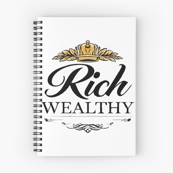 Item preview, Rich Wealthy Crown Black Text Style Design designed and sold by RichardRags.