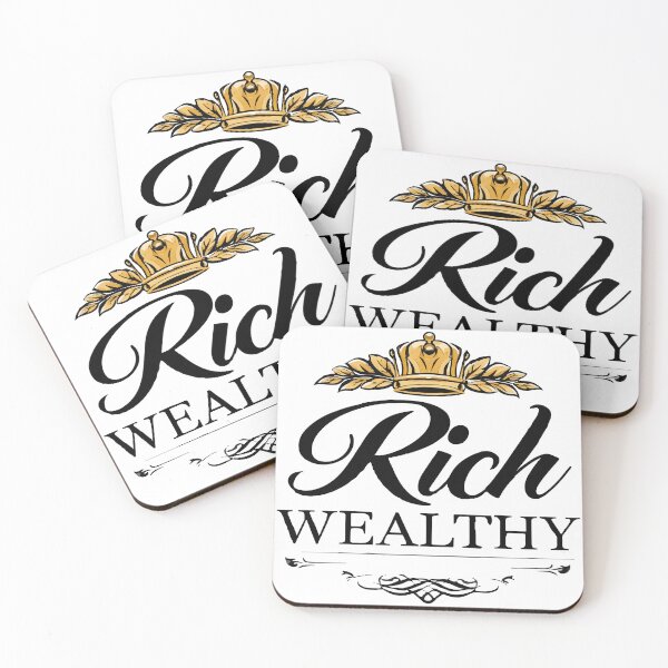 Item preview, Rich Wealthy Crown Black Text Style Design designed and sold by RichardRags.