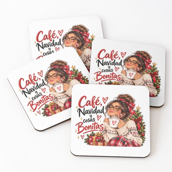 Item preview, Café Navidad y Cosas Bonitas – Funny Spanish Christmas Coffee Design for Latinas, Cozy Holiday Mug Lover Gift designed and sold by Rachel0527.