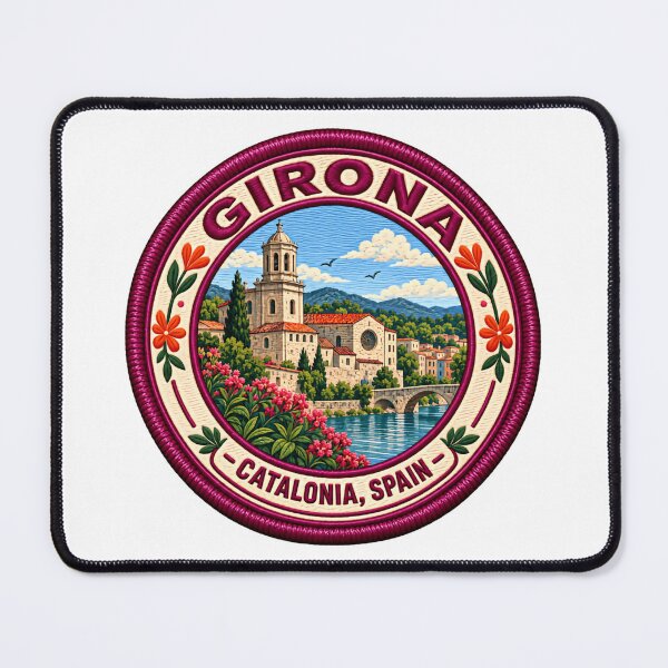 Item preview, Girona Catalonia, Spain Travel Destination Souvenir For Travelers designed and sold by NightGlyph.