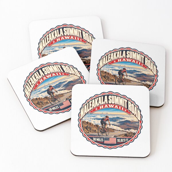 Item preview, Haleakala Summit Road Hawaii 38 Miles 10023 Feet Cycling Climb designed and sold by AncientClouds25.