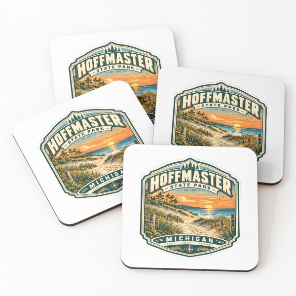 Item preview, Hoffmaster State Park Est. 1963 Michigan Dunes Forest Lakefront Travel Nature designed and sold by kristyparkStar3.
