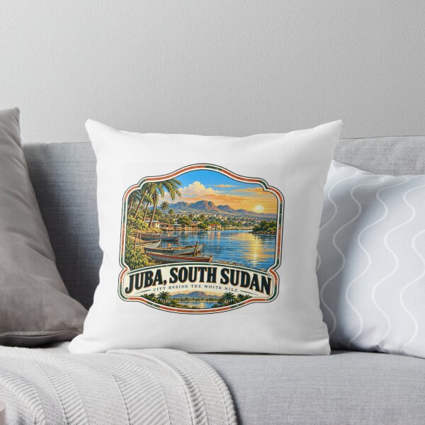Item preview, Juba, South Sudan Travel Destination City Beside The White Nile designed and sold by AncientClouds25.