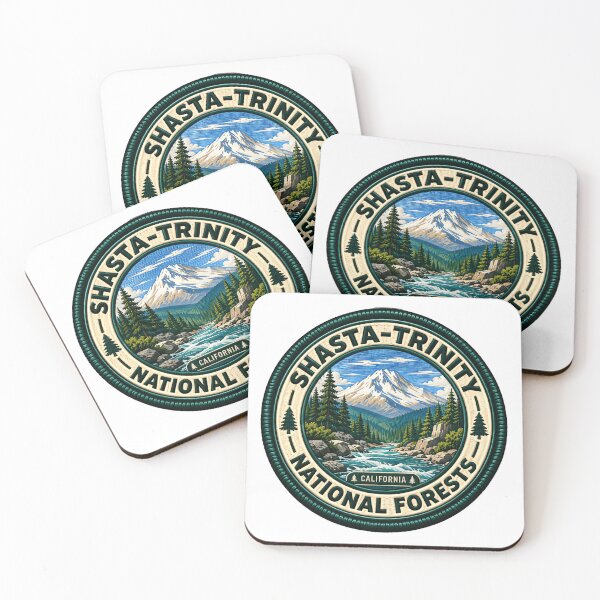 Item preview, Shasta-Trinity National Forests California Hiking Camping Nature Lover designed and sold by NeedForParks.