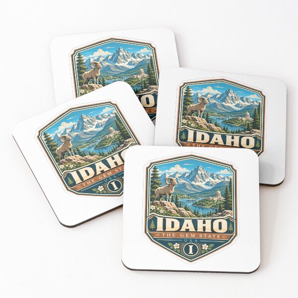 Item preview, Idaho The Gem State USA Mountain Wildlife State Pride Travel Souvenir designed and sold by ManilStuck237.