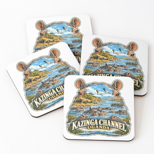Item preview, Kazinga Channel Uganda Waterway Between Two Lakes African Safari Wildlife Travel Souvenir designed and sold by NeedForParks.