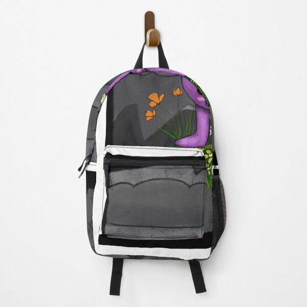 Item preview, Cute Purple Monster On Flower Hill designed and sold by Hl3lina-lbabe.