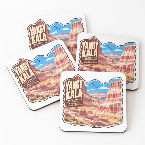 Item preview, Yangy Kala Turkmenistan Canyon Of A Hundred Colors Travel Adventure designed and sold by NeedForParks.