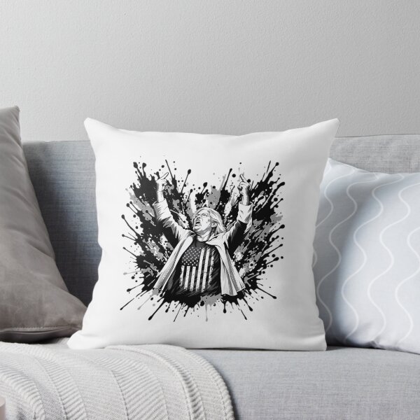 Item preview, Aunt Sue Middle Finger USA Flag Shirt Quote Black White Paint Splatter Adult Political Defiance Graphic designed and sold by Jackchapman97.