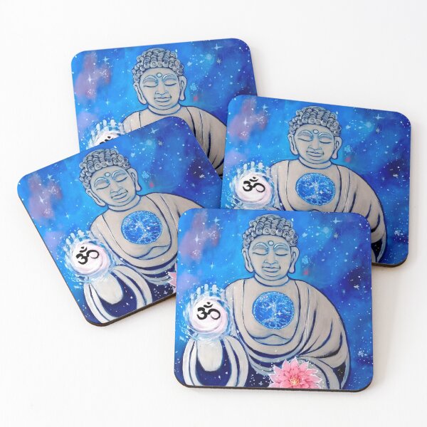 Item preview, Cosmic Buddha Meditation Space Art designed and sold by Hl3lina-lbabe.
