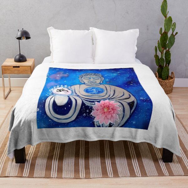Item preview, Cosmic Buddha Meditation Space Art designed and sold by Hl3lina-lbabe.