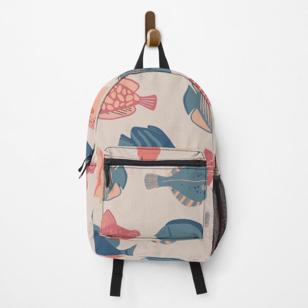 Item preview, Pink & Blue Fish designed and sold by April Long Designs.