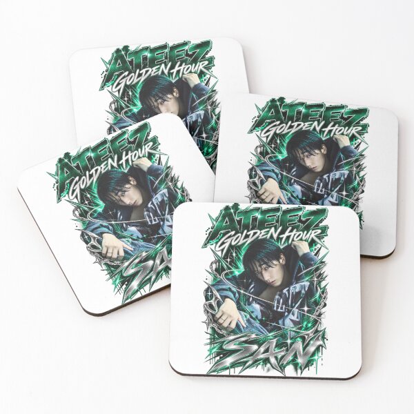 Item preview,  ATEEZ San Golden Hour Dark Emerald Spikes designed and sold by Valeree Store.