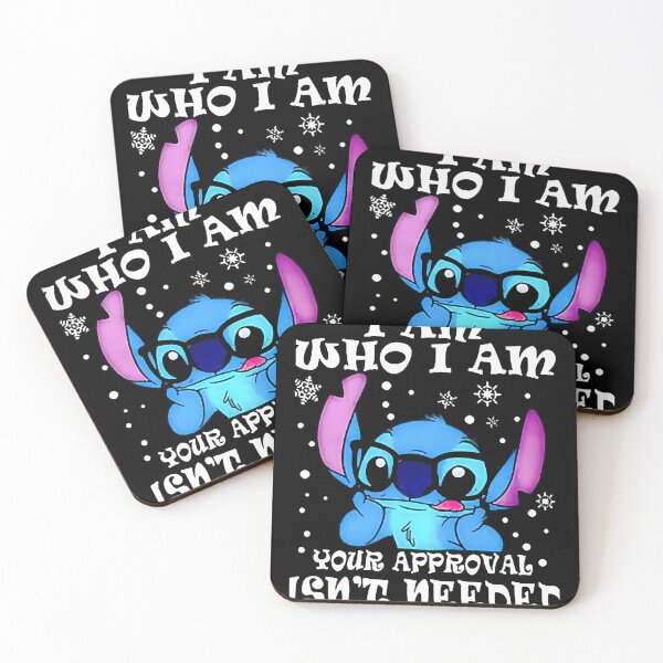 Item preview, I Am Who I Am Your Stitch Christmas Funny designed and sold by Lucinda--Power.