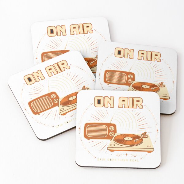 Item preview, On Air - Spin Something Real - Vintage Radio and Vinyl designed and sold by Never2Soon.