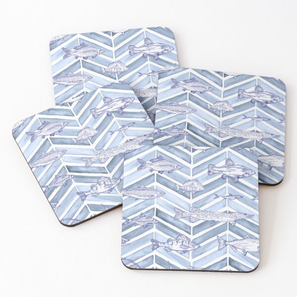 Item preview, Blue Fish  designed and sold by April Long Designs.
