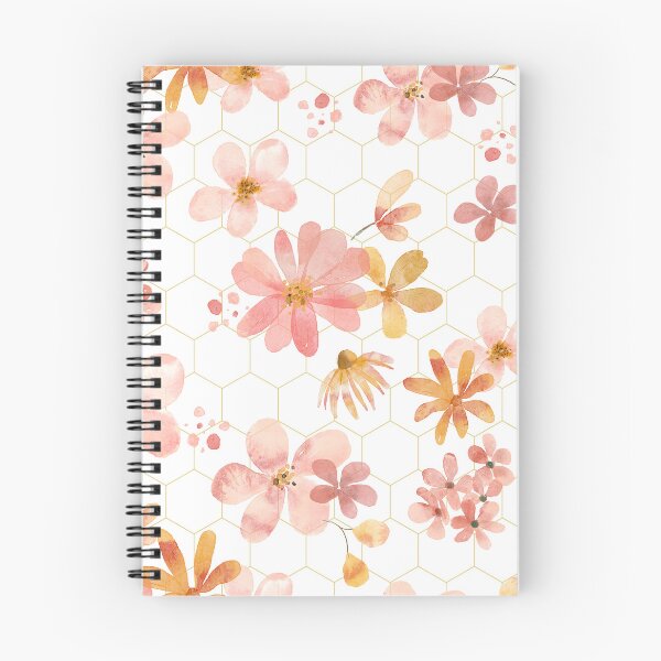 Item preview, Floral Honeycomb designed and sold by April Long Designs.