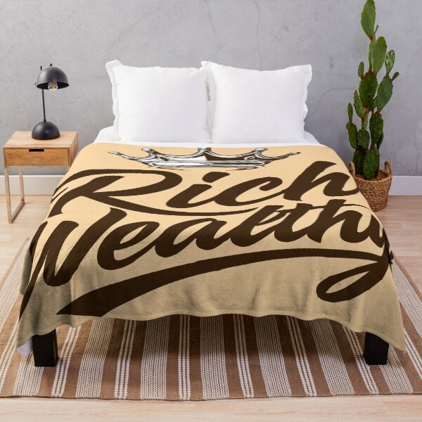 Item preview, Rich Wealthy Brown Crown and Text Style Design designed and sold by RichardRags.