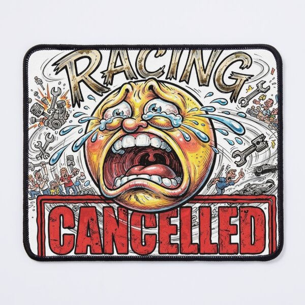 Item preview, Racing Cancelled designed and sold by LiquidJam.