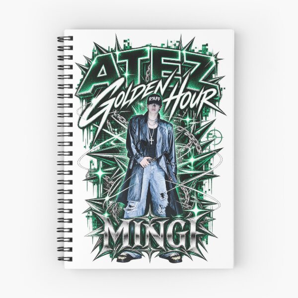 Item preview, Mingi ATEEZ Golden Hour Cyber Chain Concept designed and sold by Valeree Store.