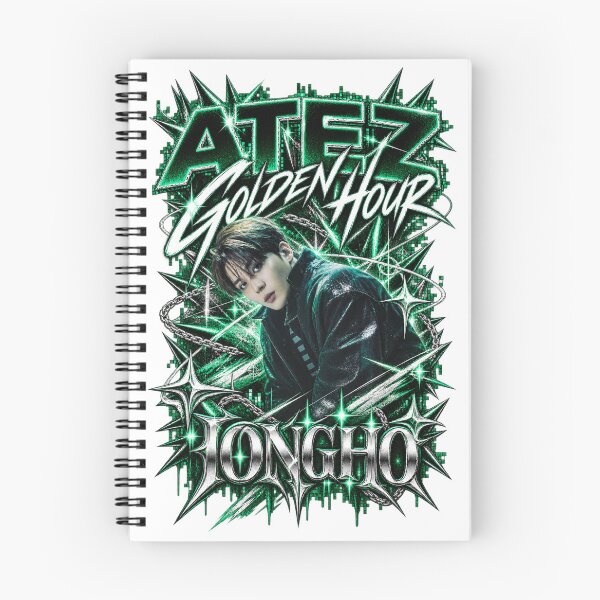 Item preview, Cyberpunk Chain Jongho ATEEZ Golden Hour Concept designed and sold by Valeree Store.