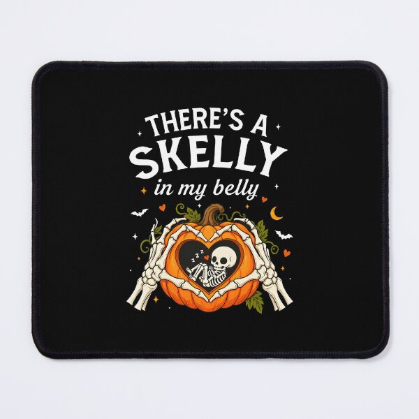 Item preview, Halloween Pregnancy Skeleton Pumpkin Belly Design designed and sold by GiaoCalonas.