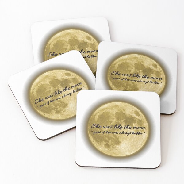 Item preview, She Was Like The Moon ~ part of her always hidden designed and sold by PerfctlyFlawed.