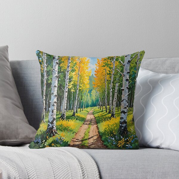 Item preview, The Golden Path Through the Birches designed and sold by tambanow.